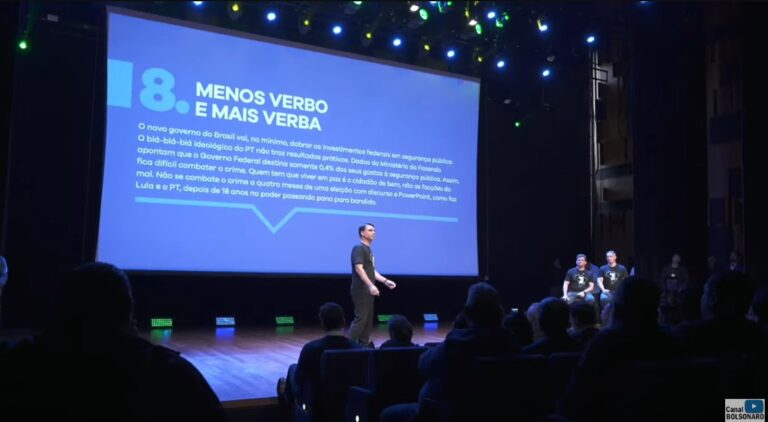Flávio promete “tolerância zero” ao feminicídio entre projetos