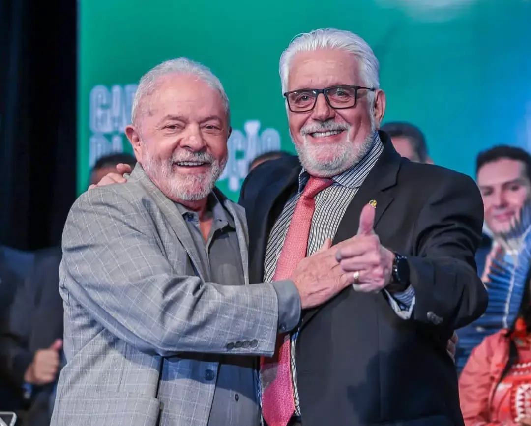 Lula e Jaques Wagner
