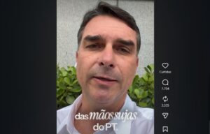 “Jamais desrespeitei uma mulher”, diz Flávio ao responder Michelle