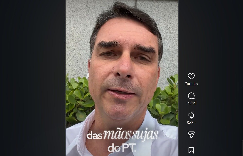 “Jamais desrespeitei uma mulher”, diz Flávio ao responder Michelle