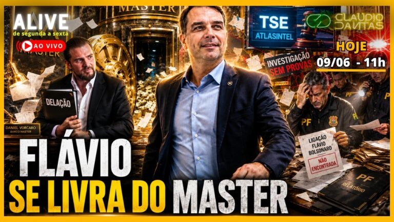 Flávio se livra do Master