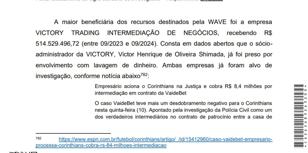 Empresa sancionada pelos EUA foi citada em relatório final da CPMI do INSS