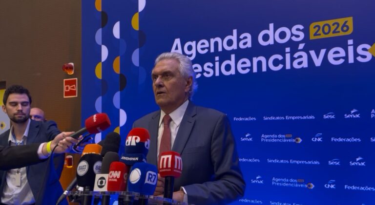 Caiado chama articulação de Flávio contra tarifa de “atitude infeliz”