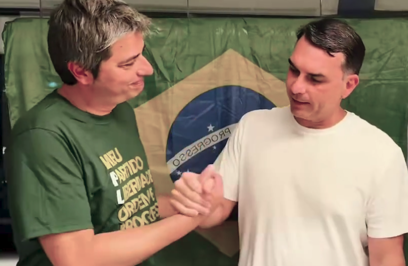 Flávio confirma Portinho como nome do PL ao Senado pelo Rio