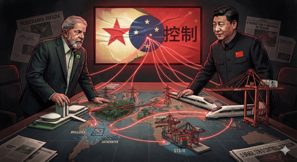 O ‘salve geral’ de Lula para a China e o fim da soberania brasileira